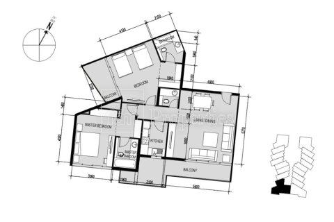 Apartment in Business Bay, Dubai 2 bedrooms, 117.7 sq.m. № 50117 - photo 23