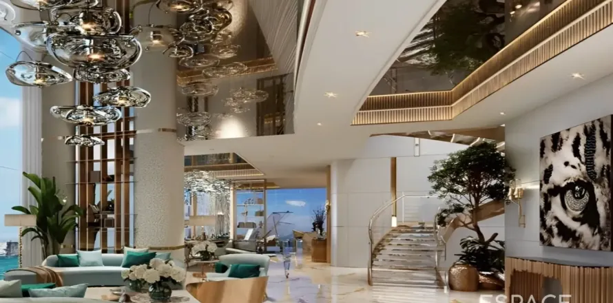 Apartment in Dubai Harbour, Dubai 3 bedrooms, 200 sq.m. № 61564