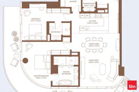 Appartement à Dubai Harbour, Dubai, 2 chambres, 193.4 m², № 41148 - photo 18