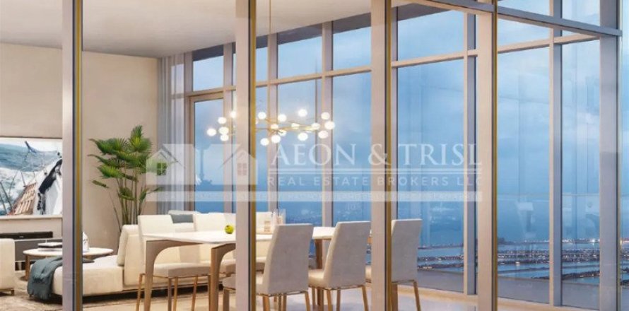 Квартира в EMAAR Beachfront, Dubai Harbour, Дубай, 2 спальни, 101м², № 61161
