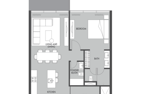 Appartement à Dubai, 1 chambre, 81 m², № 92706 - photo 7