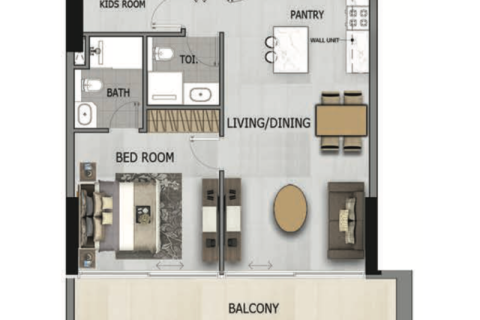 شقة في Dubai Silicon Oasis, دبي 1غرف نوم, 70 م² رقم 92702 - صورة 4