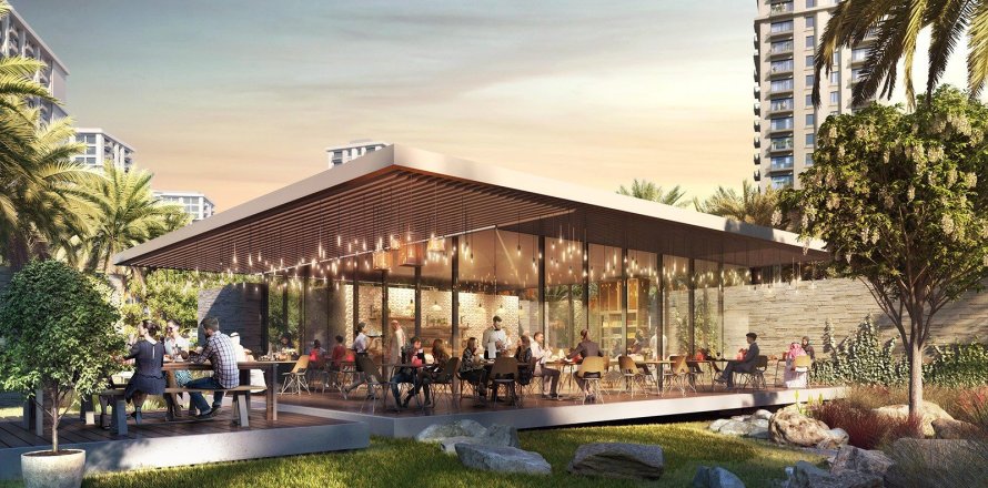 Квартира в Maple at Dubai Hills Estate, Дубай Хилс Эстейт, Дубай, 1 спальня, 69.6995м², № 90708