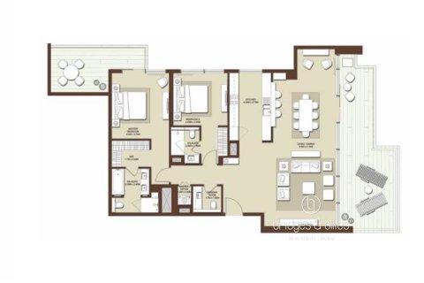 Apartment in Dubai Hills Estate, Dubai 2 bedrooms, 192 sq.m. № 83202 - photo 4