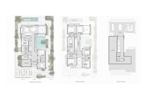 Купить виллу в Джумейра Гольф Эстейтс, Дубай: 4 спальни, 567м², № 103529 - фото 13