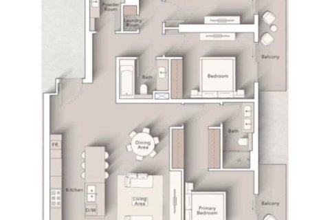 Купить квартиру в Al Jaddaf, Дубай: студию, 40м², № 104027 - фото 7