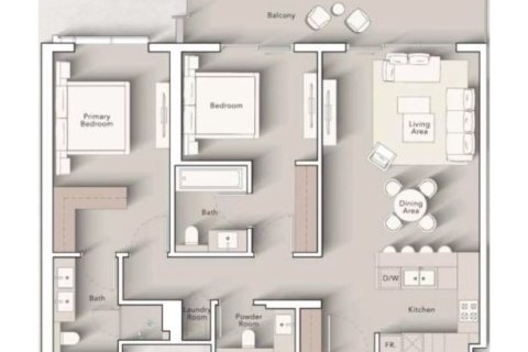 Купить квартиру в Al Jaddaf, Дубай: студию, 40м², № 104027 - фото 8