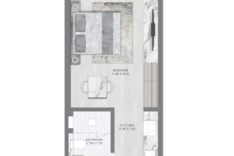 Penthouse in Business Bay, Dubai studio, 41 sq.m. № 104026 - photo 5