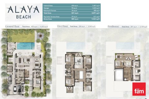 Villa à Tilal Al Ghaf, Dubai, 6 chambres, 967.1 m², № 96501 - photo 19