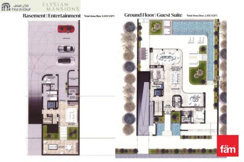 Villa in Tilal Al Ghaf, Dubai 5 bedrooms, 1066.1 sq.m. № 96499 - photo 12