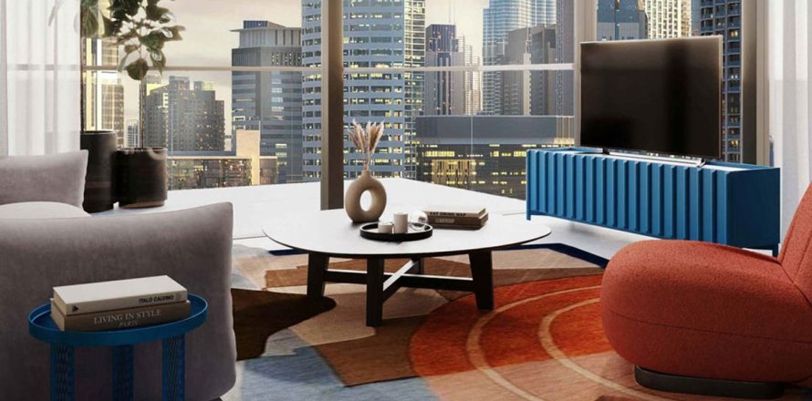 Appartement à Business Bay, Dubai, 1 chambre, 57.5 m², № 137630