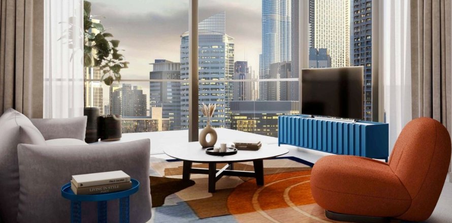 Apartamento en Business Bay, Dubai, 1 dormitorio, 57.6 m², № 96242