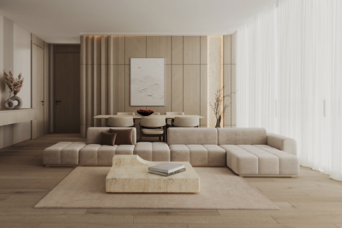 Apartment in Arjan, Dubai studio, 45 sq.m. № 8427 - photo 4