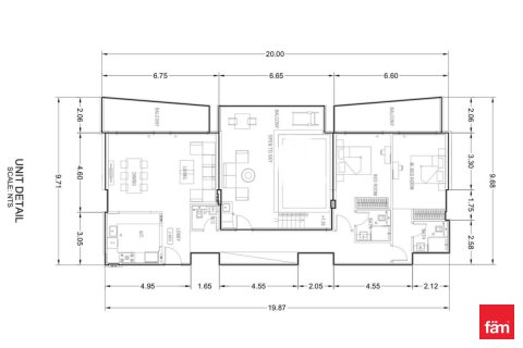 Apartment in Dubai 2 bedrooms, 178.4 sq.m. № 109165 - photo 24