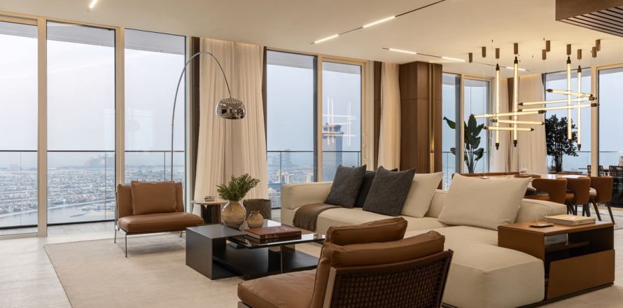 Ático en Dubai Harbour, Dubai, 4 dormitorios, 365.4 m², № 89449