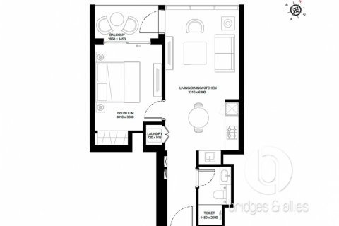 Apartamento en Mohammed Bin Rashid City, Dubai, 1 dormitorio, 57 m², № 123968 - foto 12