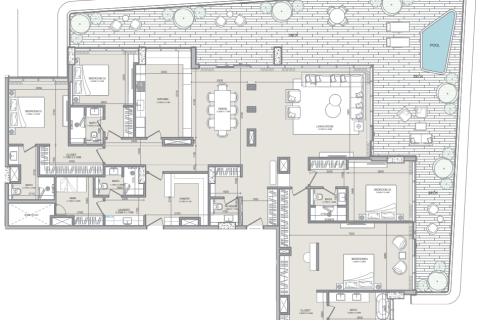 Apartamento en Dubai, 4 dormitorios, 386 m², № 55303 - foto 10