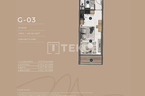 Appartement à Jumeirah Village Circle, Dubai, 2 chambres, 140 m², № 95384 - photo 15