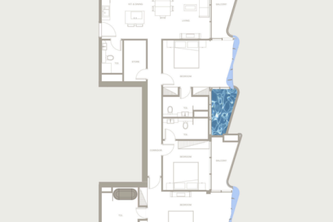 شقة في دبي 1غرف نوم, 75 م² رقم 92554 - صورة 8