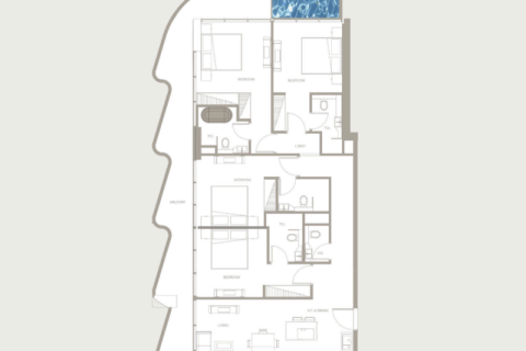 شقة في دبي 1غرف نوم, 75 م² رقم 92554 - صورة 9