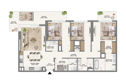Apartment in Dubai Hills Estate, Dubai 1 bedroom, 68 sq.m. № 92444 - photo 5
