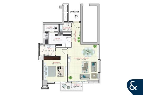 Apartment in Downtown Dubai (Downtown Burj Dubai), Dubai 1 bedroom, 99 sq.m. № 75907 - photo 13