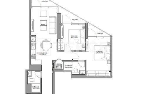 شقة في دبي 2 غرف نوم, 86 م² رقم 84560 - صورة 15