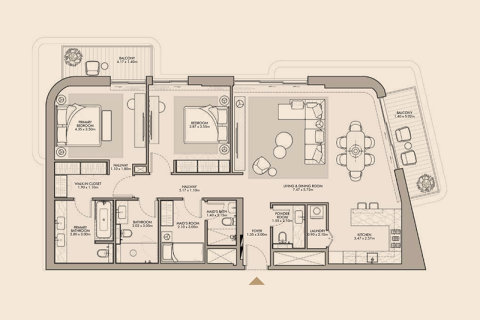 Apartment in Umm Suqeim, Dubai 1 bedroom, 69 sq.m. № 92250 - photo 10