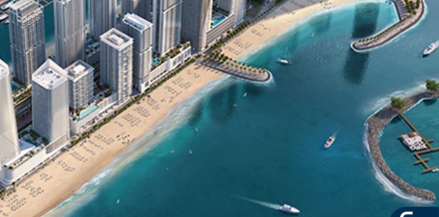 Appartement à EMAAR Beachfront, Dubai Harbour, Dubai, 2 chambres, 133 m², № 74458