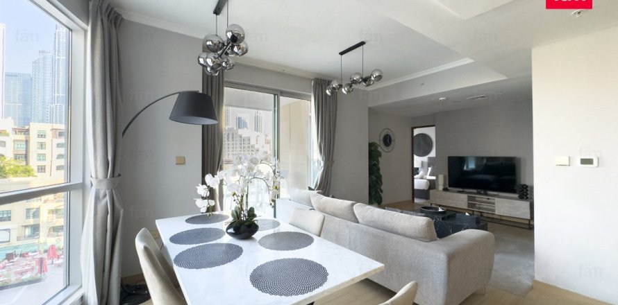 Квартира в Даунтаун Дубай (Даунтаун Бурдж Дубай), Дубай, 2 спальни, 144.7м², № 86036