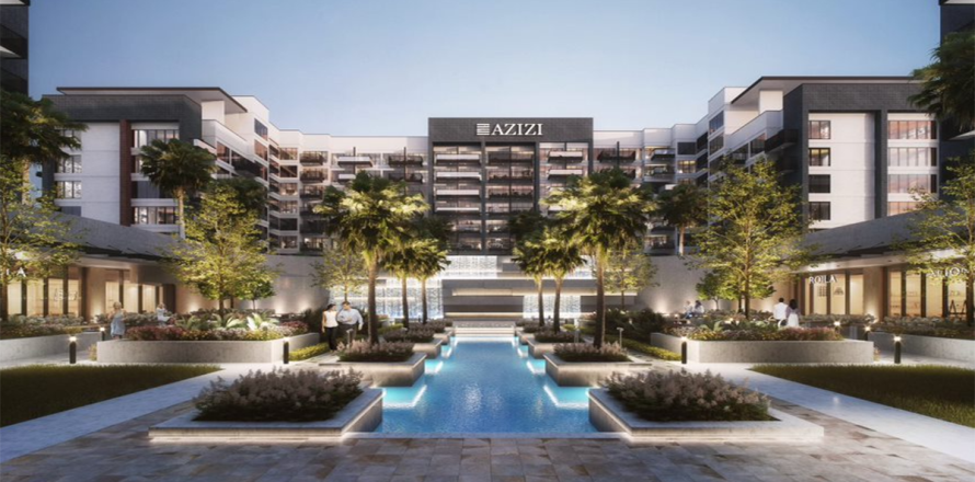 Apartment in Dubai Studio City, Dubai 2 bedrooms, 72.93 sq.m. № 3413