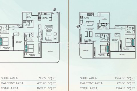 Apartment in Dubai 2 bedrooms, 123 sq.m. № 94486 - photo 28