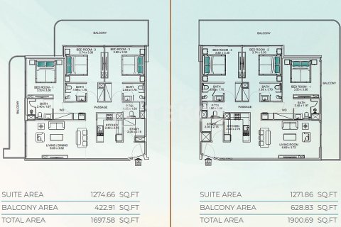 Apartment in Dubai 1 bedroom, 98 sq.m. № 94485 - photo 24
