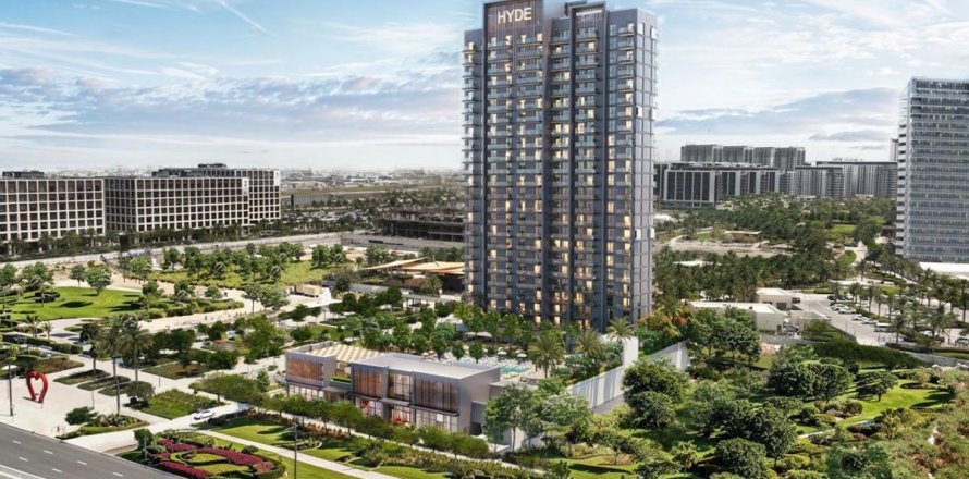 Квартира в Дубай Хилс Эстейт, Дубай, 1 спальня, 74.7м², № 10067