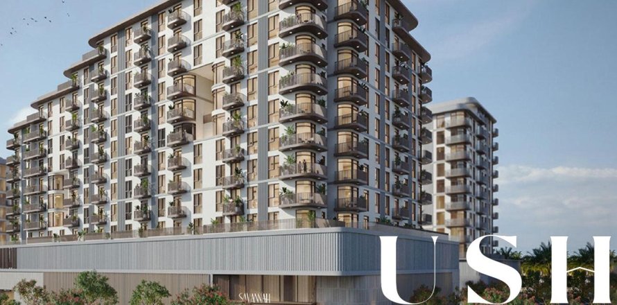 Appartement à Town Square, Dubai, 1 chambre, 60 m², № 39284