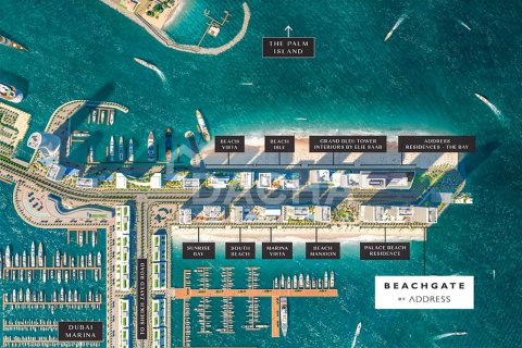 Apartment in Dubai Harbour, Dubai 1 bedroom, 73.1 sq.m. № 6858 - photo 7