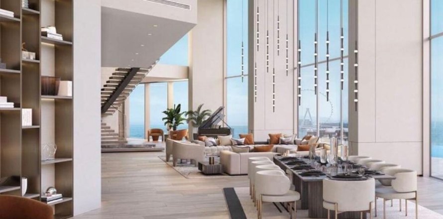 Apartamento en Dubai Marina, Dubai, 4 dormitorios, 675.4 m², № 96388