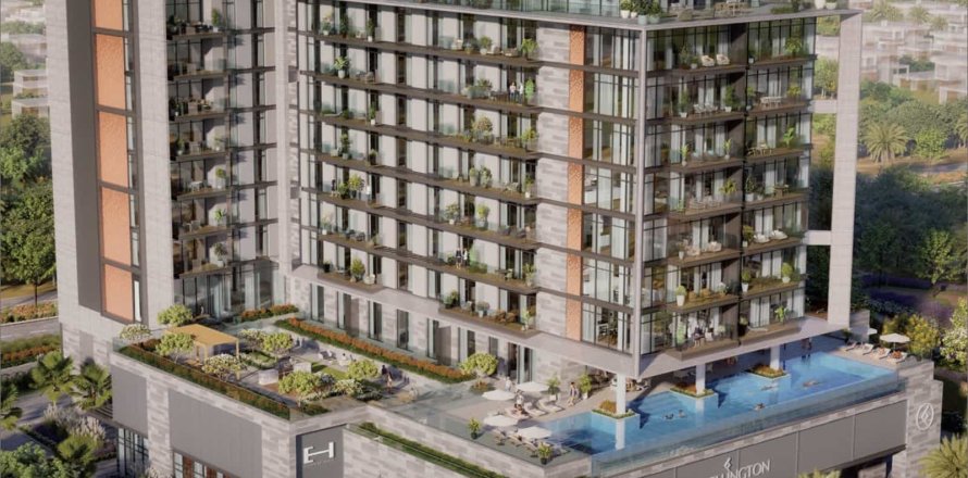 Квартира в Дубай Хилс Эстейт, Дубай, 2 спальни, 124.9м², № 7988