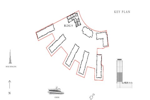 شقة في خور دبي, دبي 3 غرف نوم, 146 م² رقم 103230 - صورة 9