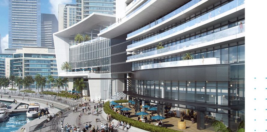 Квартира в Дубай Марине, Дубай, 2 спальни, 146.5м², № 90344