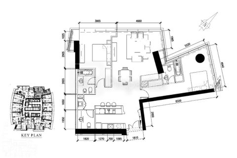 Apartamento en Dubai Marina, Dubai, 2 dormitorios, 120.2 m², № 379 - foto 2