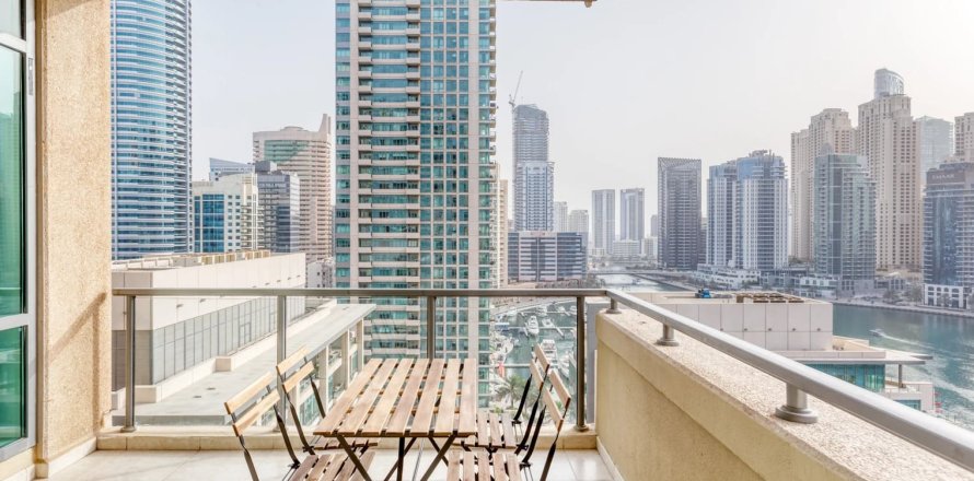 Квартира в Дубай Марине, Дубай, 3 спальни, 191м², № 97063