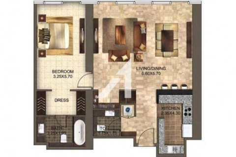 Apartment in Central Park Tower, DIFC, Dubai 1 bedroom, 103 sq.m. № 42464 - photo 25