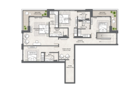 Apartment in Dubai Creek Harbour (The Lagoons), Dubai 1 bedroom, 103 sq.m. № 92434 - photo 7