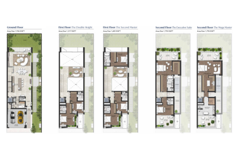 Villa in Dubai Sports City, Dubai 3 bedrooms, 472 sq.m. № 92436 - photo 4