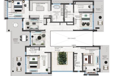 Villa in Jumeirah Islands, Dubai 5 bedrooms, 97 sq.m. № 92432 - photo 6