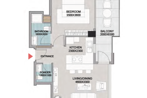 Apartment in Jumeirah Village Circle, Dubai 1 bedroom, 60 sq.m. № 92379 - photo 5