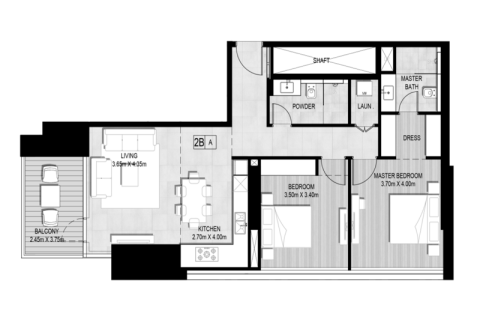 Apartment in Dubai Marina, Dubai 1 bedroom, 71 sq.m. № 92383 - photo 5