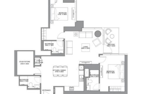 Apartamento en Skyscape Altius en Nadd Al Sheba, Dubai, 1 dormitorio, 59 m², № 103938 - foto 3