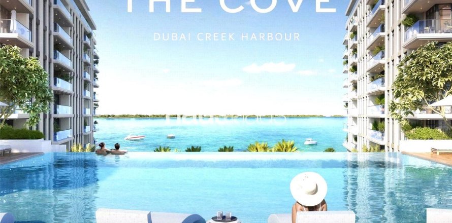 Appartement à The cove, Dubai Creek Harbour (The Lagoons), Dubai, 1 chambre, 73 m², № 43469